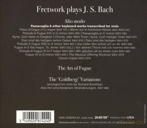Bach: Fretwork A Viol Consort Plays Bach [3CD]