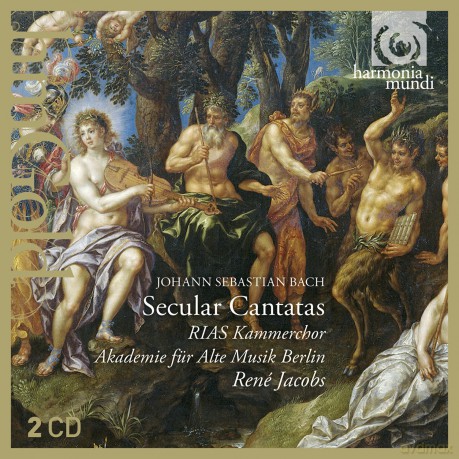 Bach: Secular Cantatas Rene Jacobs (digipack) [2CD]