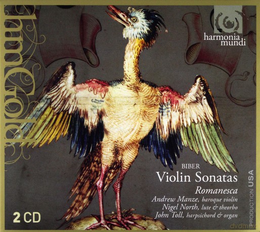 Biber: Violin Sonatas Romanesca (digipack) [2CD]