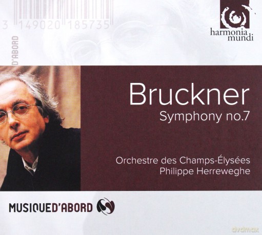 Bruckner: Symphonie nr 7 Herreweghe (digipack) [CD]