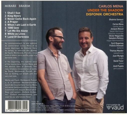 Carlos Mena Disfonik Orchestra: Under The Shadow (digipack) [CD]