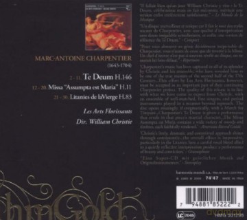 Charpentier: Te Deum (digipack) [CD]