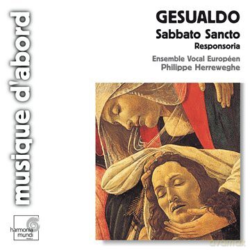 Gesualdo: Sabbato Sancto Herreweghe (digipack) [CD]