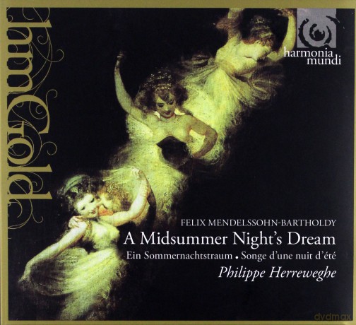 Mendelssohn: A Midsummer Night's Dream Herreweghe (digipack) [CD]