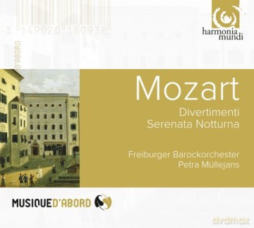 Mozart: Divertimenti Freiburger Barockorchester (digipack) [CD]