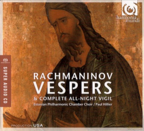 Rachmaninov: Vespers Estonian Philharmonic Chamber Choir Hillier [SACD]