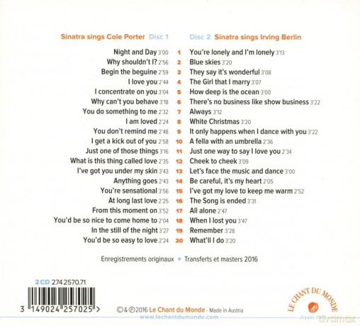 Frank Sinatra: Night And Day (digipack) [2CD]