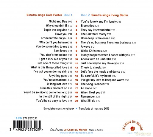 Frank Sinatra: Night And Day (digipack) [2CD]