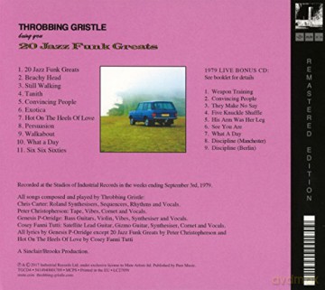Throbbing Gristle: 20 Jazz Funk Greats [2CD]