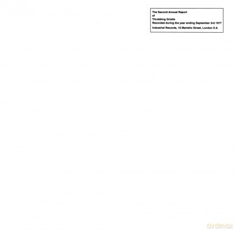 Throbbing Gristle: The Second Annual Report Of Throbbing Gristle [Winyl]