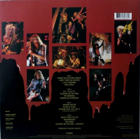W.A.S.P.: Live In The Raw [2xWinyl]