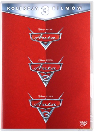 Auta 1-3 (Disney) [3DVD]