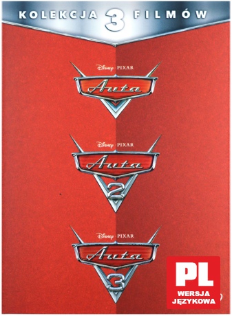 Auta 1-3 (Disney) [3DVD]