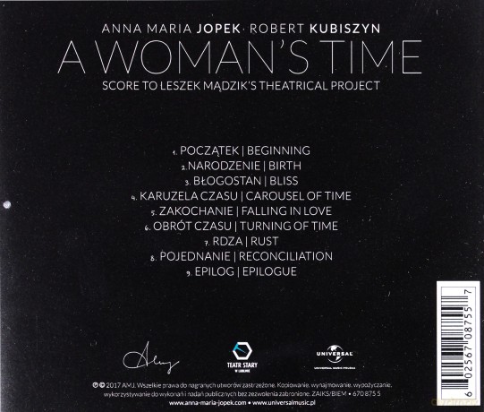 Anna Maria Jopek: Czas Kobiety [CD]