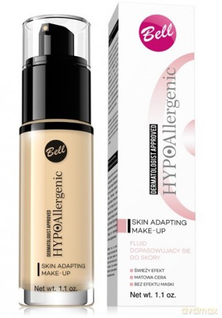 Bell Hypoallergenic Fluid dopasowujący się do skóry nr 01 Ivory 30 g