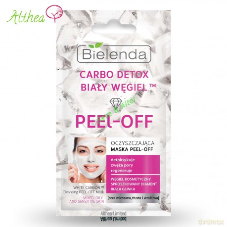 Bielenda Carbo Detox Biały węgiel Żel miceralarny 195 g