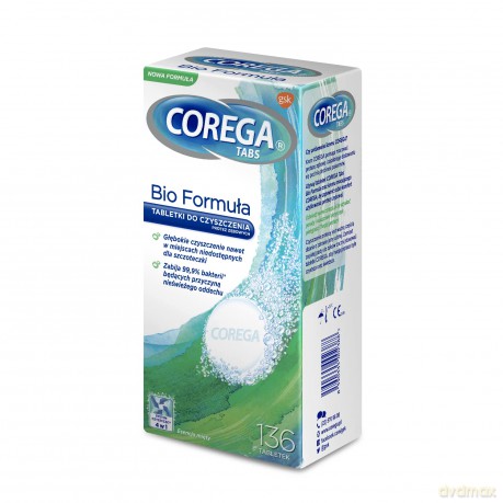 Corega Tabletki oczyszczające do protez