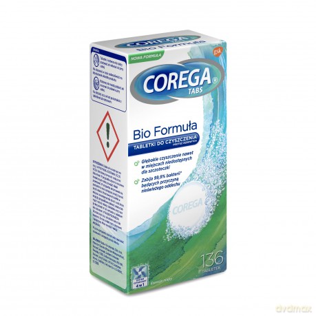Corega Tabletki oczyszczające do protez