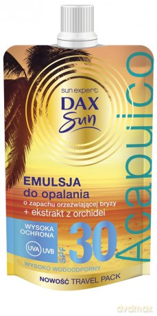 Dax Cosmetics Sun Emulsja do opalania SPF 30 Acapulco saszetka 50 ml