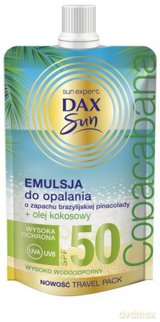 Dax Cosmetics Sun Emulsja do opalania SPF 50 Copacabana saszetka 50 ml