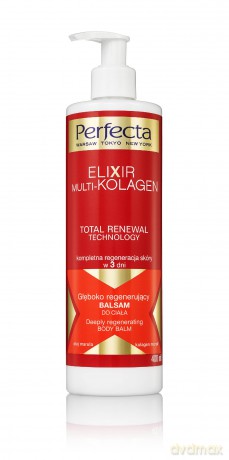 Dax Perfecta Eliksir Multi Kolagen Balsam do ciała głęboko regenerujący 400 ml