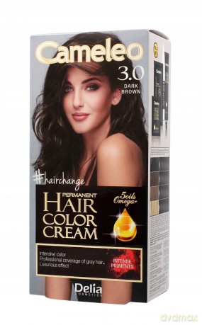 Delia Cosmetics Cameleo HCC Farba permanentna Omega + nr 3.0 Dark Brown 1op.