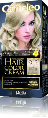 Delia Cosmetics Cameleo HCC Farba permanentna Omega + nr 9.2 Pearl Blond 1op.