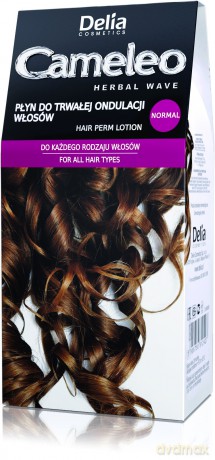 Delia Cosmetics Cameleo Herbal Wave Płyn do trwałej ondulacji Normal 1op.
