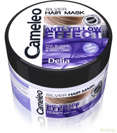 Delia Cosmetics Cameleo Silver Maska do włosów przeciw żółtym odcieniom 200 ml