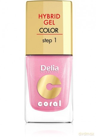 Delia Cosmetics Coral Hybrid Gel Emalia do paznokci nr 31 11ml