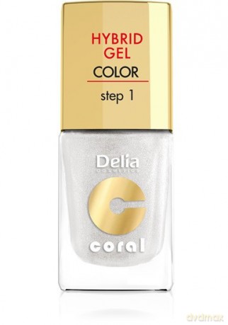 Delia Cosmetics Coral Hybrid Gel Emalia do paznokci nr 32 11ml