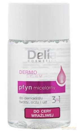 Delia Cosmetics Dermo System Płyn micelarny do demakijażu Mini 50 ml