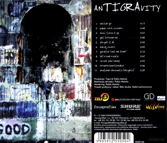 Tigra: Antigravity [CD]