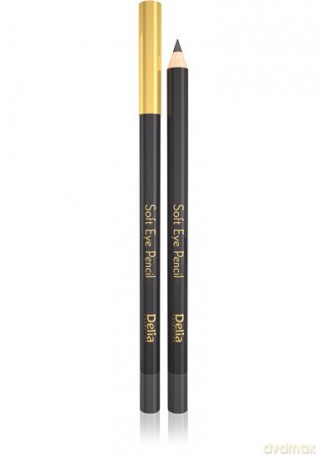 Delia Soft Eye Pencil Kredka ciemny grafit
