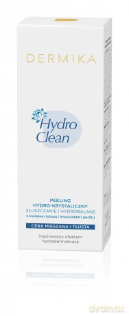 Dermika HydroClean Peeling Hydro - Krystaliczny cera mieszana i tłusta 50 ml