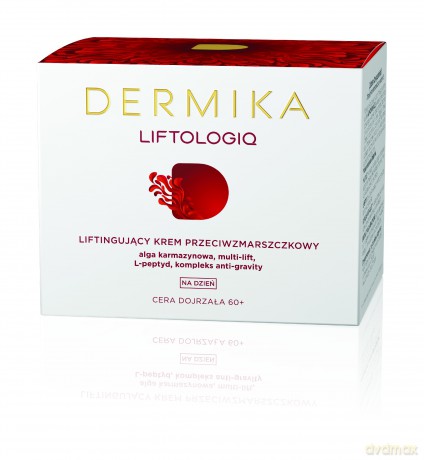 Dermika Liftologiq 60 + Krem liftingujący przeciwzmarszczkowy na dzień 50 ml