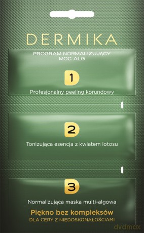 Dermika Maseczka 1.2.3 3 - etapowy program normalizujący 2ml x 3