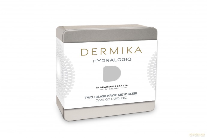 Dermika Zestaw prezentowy Hydralogiq (krem 50 + na dzień 50 ml + maseczka Alabaster tuba 50 ml)
