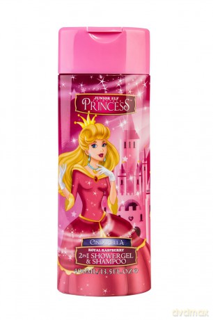 Disney Princess Cinderella Żel pod prysznic + szampon 2w1 400 ml