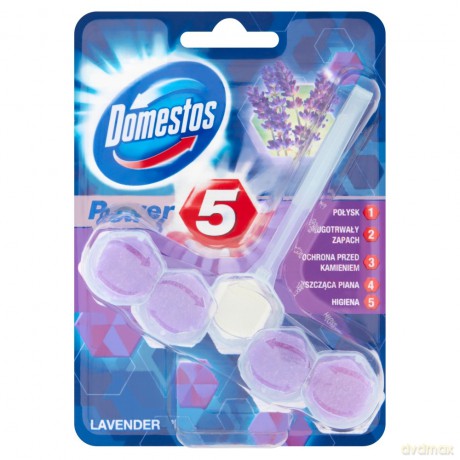 Domestos Lavender Kostka WC Power 5 koszyk 55 g