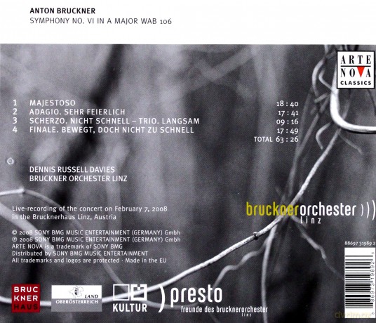Dennis Russell Davies: Bruckner: Sinfonie Nr. 6 [CD]