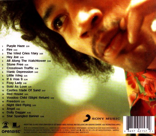 Jimi Hendrix: Experience Hendrix: The Best Of Jimi Hendrix [CD]