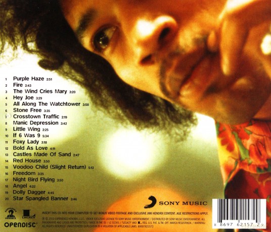 Jimi Hendrix: Experience Hendrix: The Best Of Jimi Hendrix [CD]