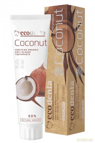 Ecodenta Organic Pasta do zębów Coconut przeciw kamieniowi 100 ml