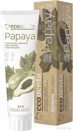 Ecodenta Organic Pasta do zębów Papaya wybielająca 100 ml