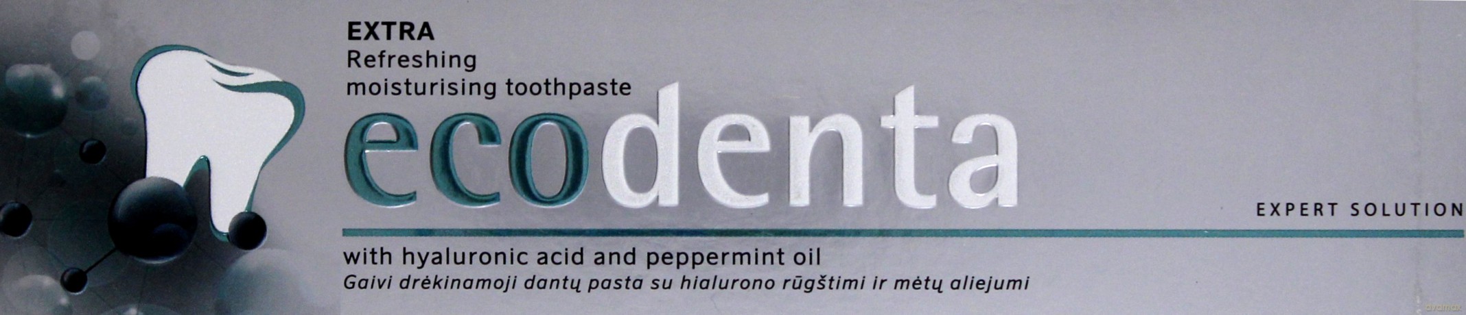 Ecodenta Pasta do zębów Odświeżająca z kwasem hialuranowym