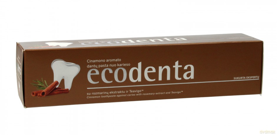 Ecodenta Pasta do zębów przeciw próchnicy cynamonowa