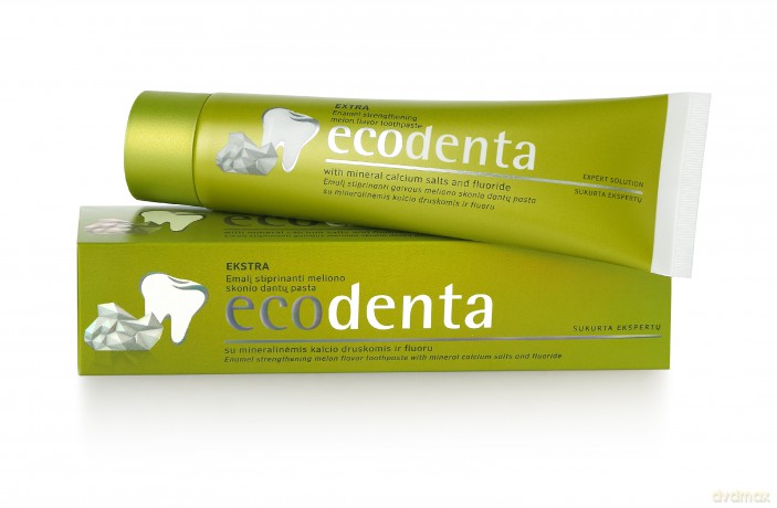 Ecodenta Pasta do zębów Wzmacniająca szkliwo o zapachu melona, 100 ml