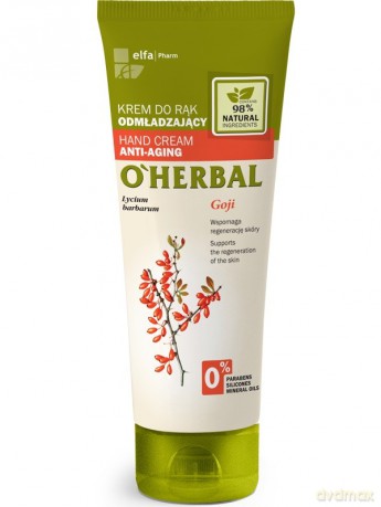 Elfa Pharm O'Herbal Krem do rąk odmładzający Goji 75 ml