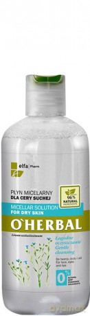 Elfa Pharm O'Herbal Płyn micelarny dla cery suchej Len 250 ml
